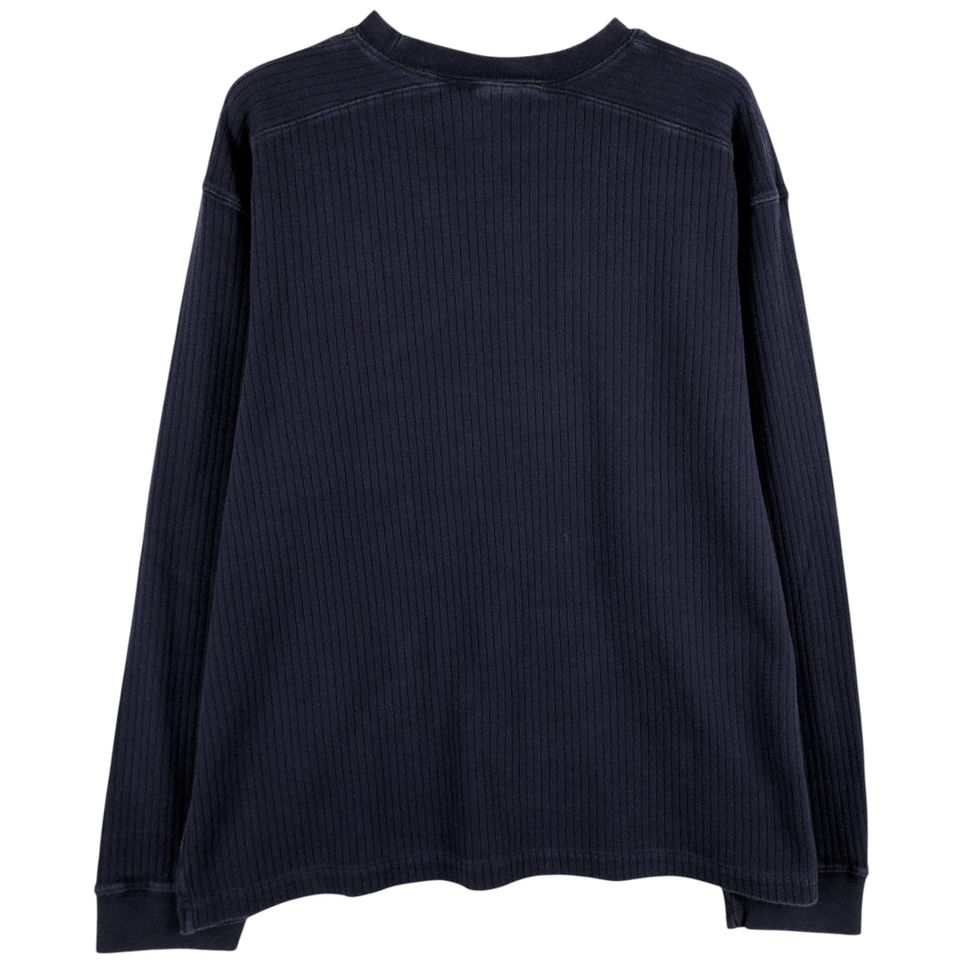 2000'S GAP Long Sleeve T-Shirt, Men's XL cotton navy blue type Vintage Second Hand