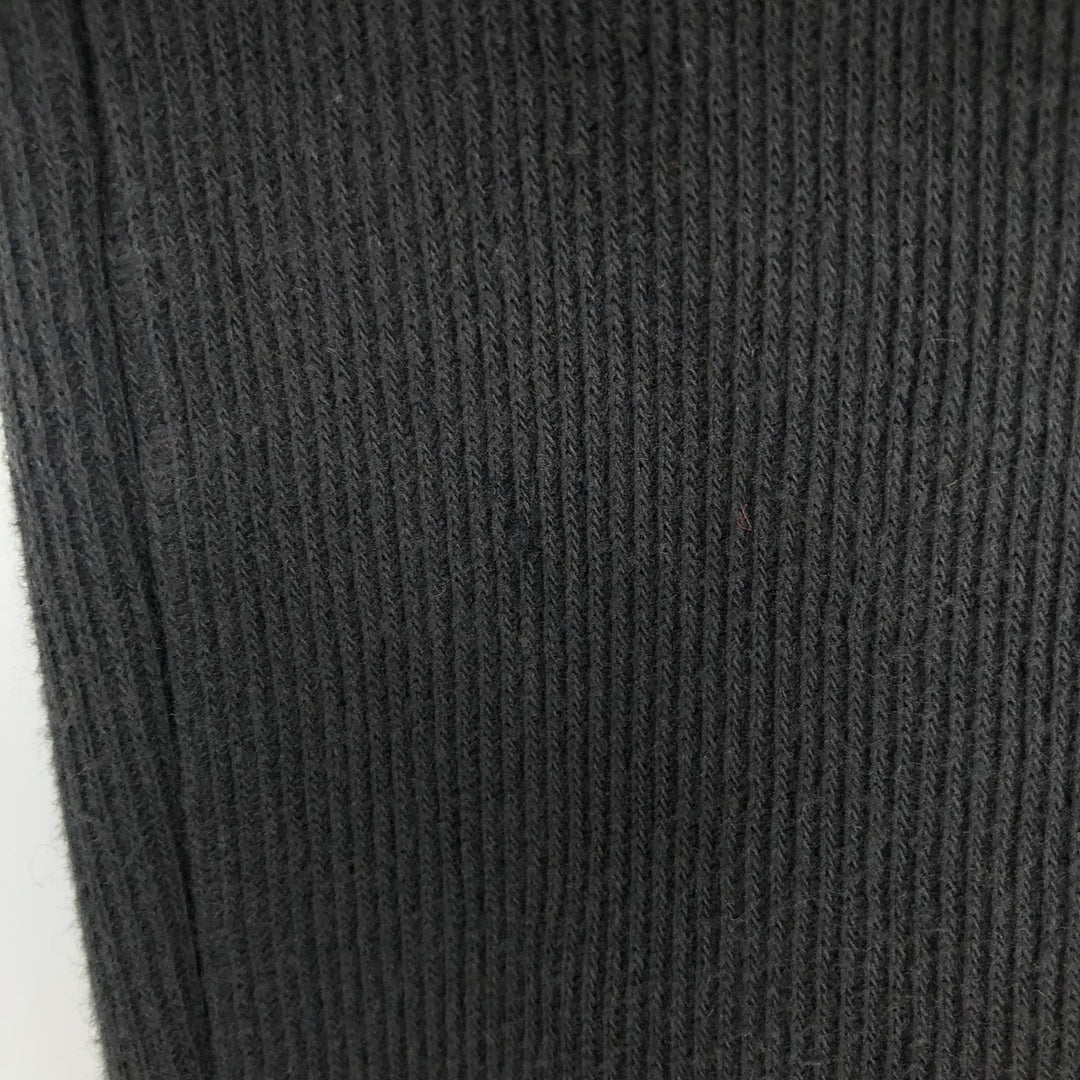 Ralph Lauren CHAPS V-neck long T-shirt, men's size L cotton black type Vintage Second Hand