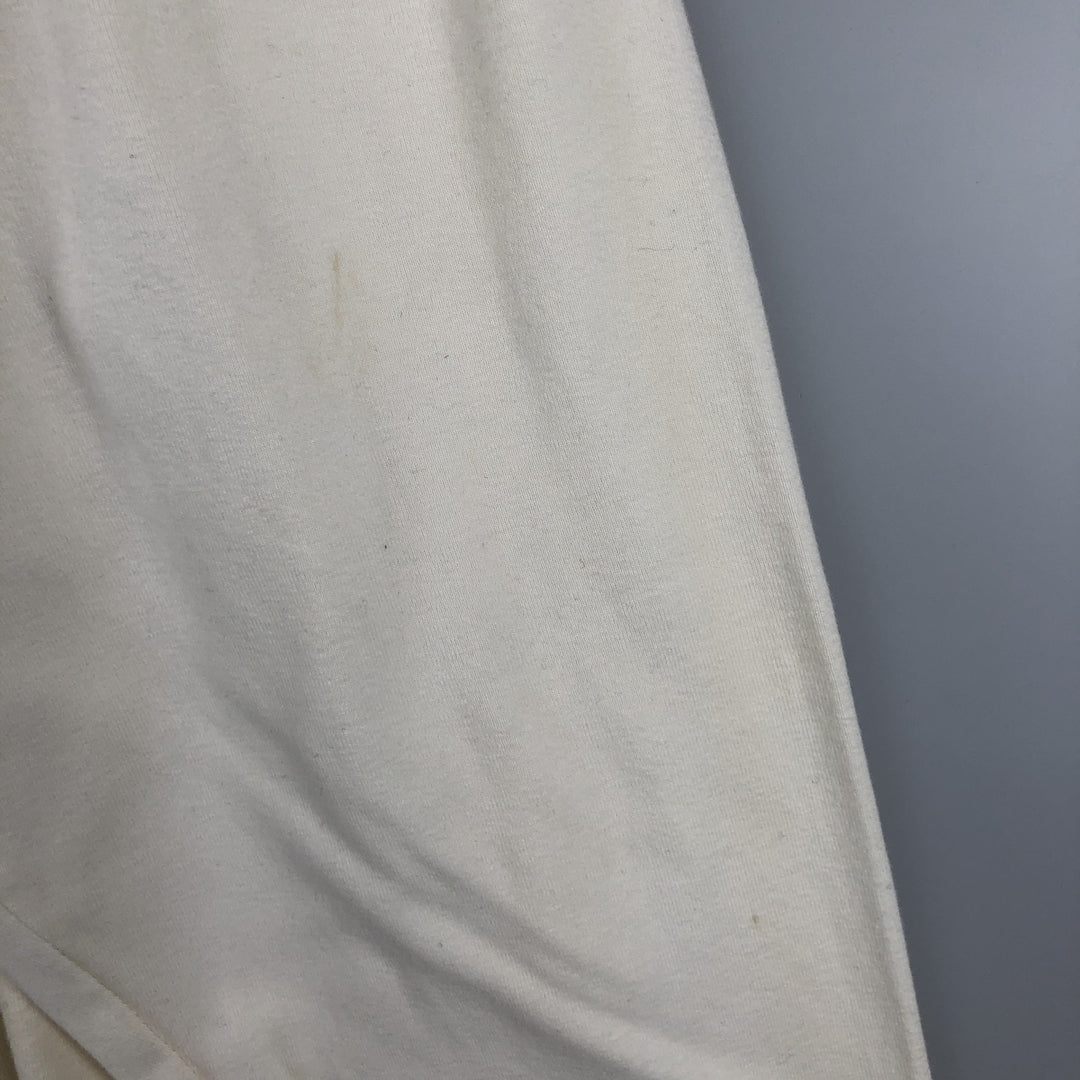 90'S GAP Vintage Henley Neck Long Sleeve T-Shirt, Men's XL cotton ivory Vintage Second Hand