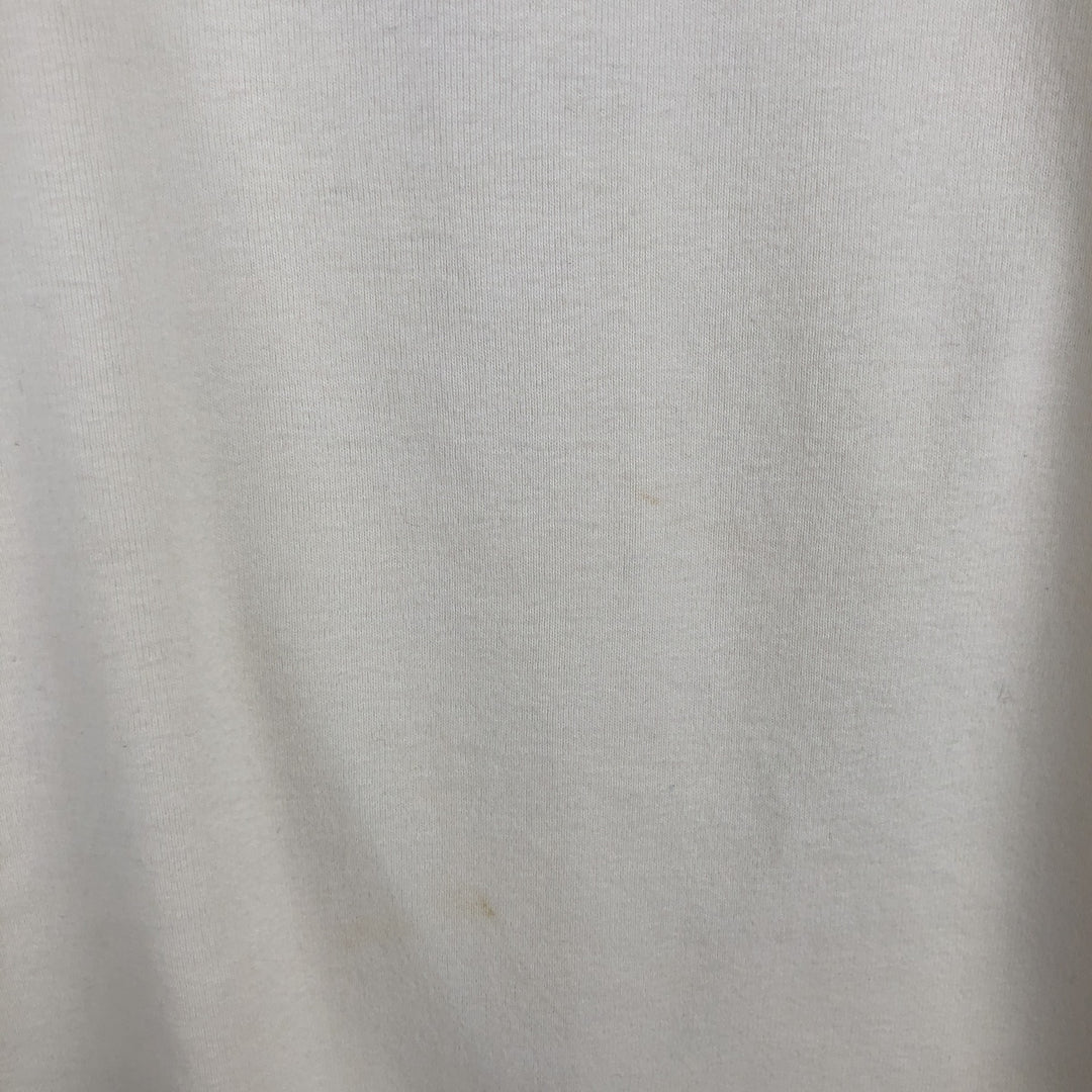 90'S GAP Vintage Henley Neck Long Sleeve T-Shirt, Men's XL cotton ivory Vintage Second Hand