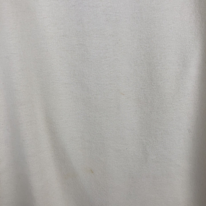 90'S GAP Vintage Henley Neck Long Sleeve T-Shirt, Men's XL cotton ivory Vintage Second Hand