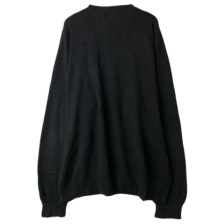 Ralph Lauren POLO by Ralph Lauren Cotton Knit Sweater Men's XXL cotton black type Vintage Second Hand