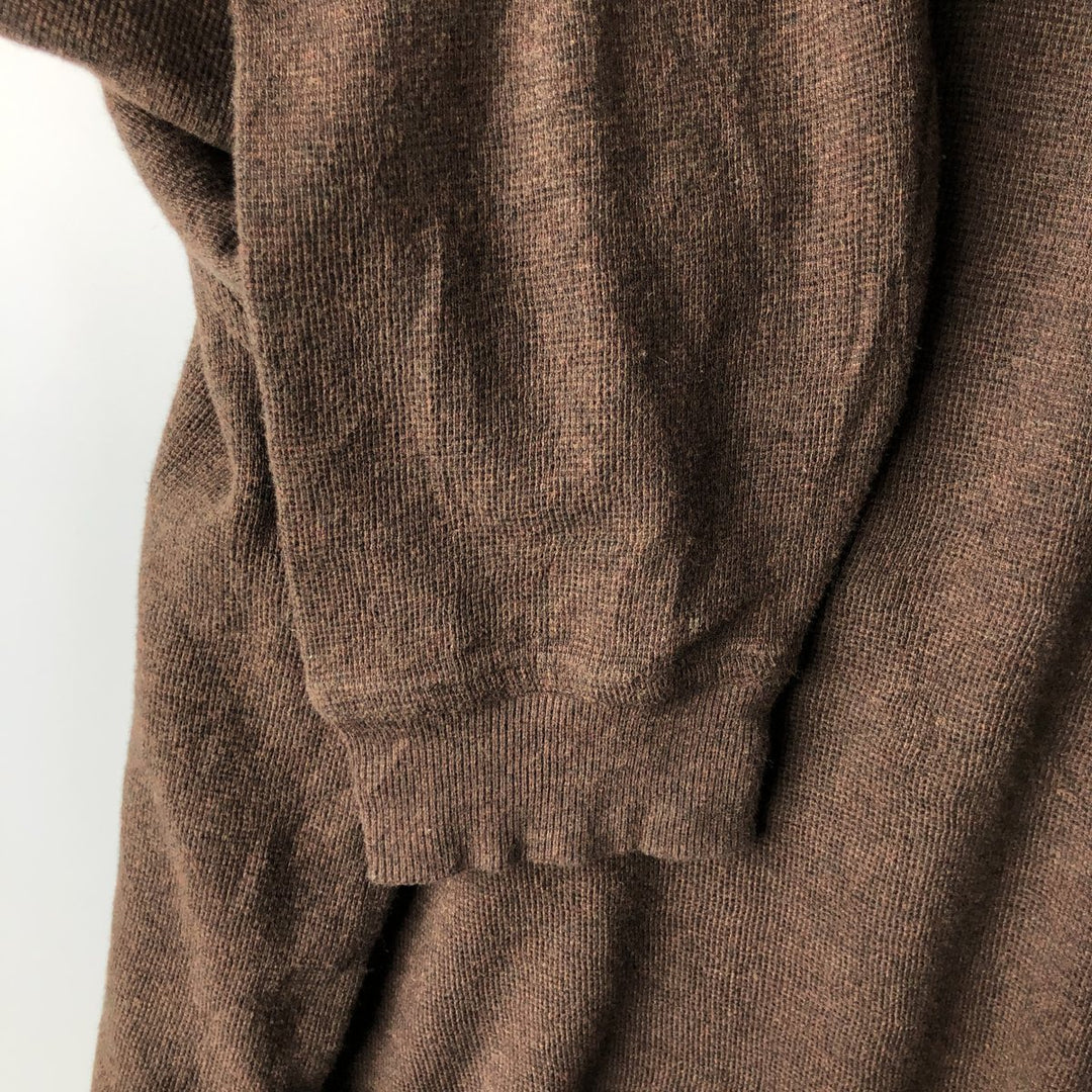 LLBean Thermal Long T-Shirt, Men's XL cotton brown type Vintage Second Hand