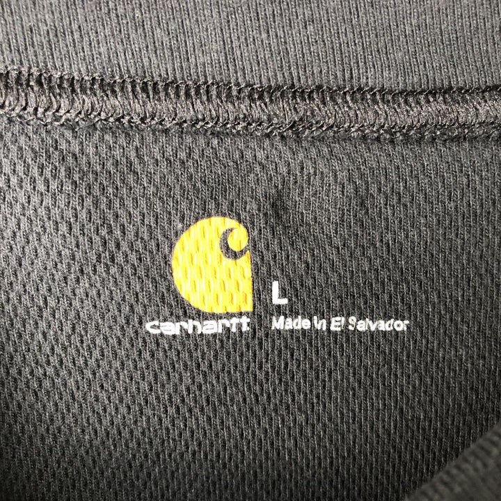Carhartt Thermal Long T-shirt, Men's Size L cotton black type Vintage Second Hand