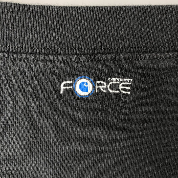 Carhartt Thermal Long T-shirt, Men's Size L cotton black type Vintage Second Hand