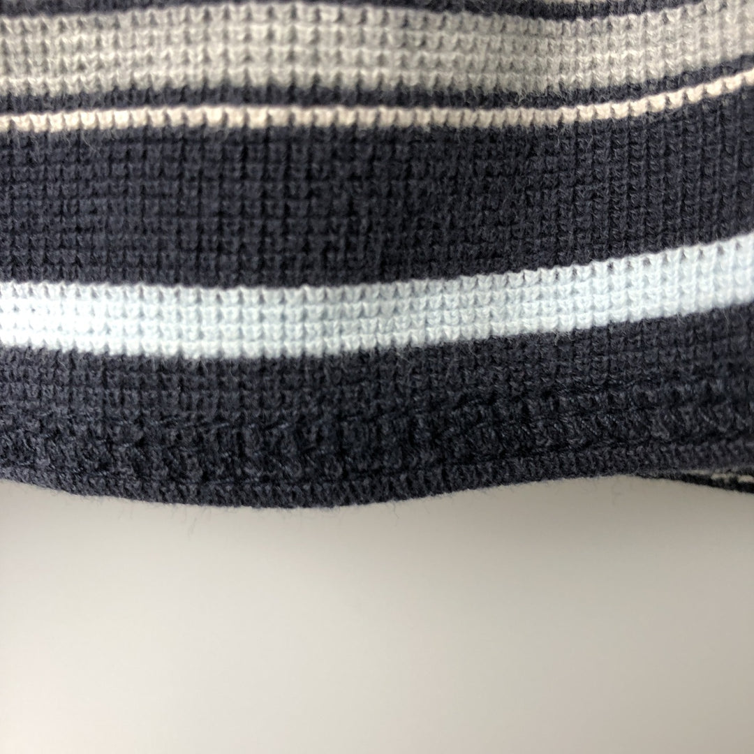 GAP Multi-Border Thermal Long T-Shirt, Men's Size M unclear navy blue type Vintage Second Hand