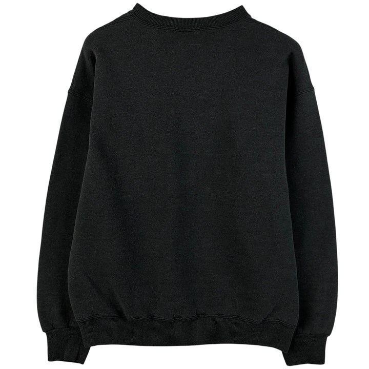 Vintage 90'S Lee Heavy Weight College Sweatshirt, Made in USA, Men's Size L unclear Charcoal Vintage Second Hand