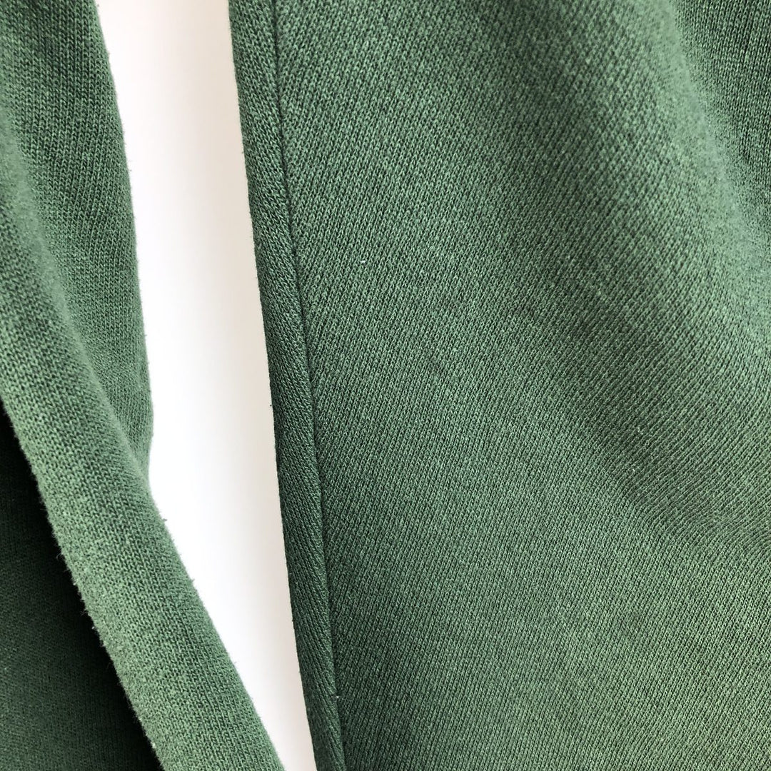 90'S Trau and Loevner Michigan State University College Character Sweatshirt, Made in USA, Men's Size XXXL cotton Green type dark green Vintage Second Hand