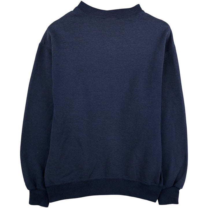 90'S Russell UCLA college sweatshirt, made in the USA, men's size M, vintage cotton navy blue type Vintage Second Hand