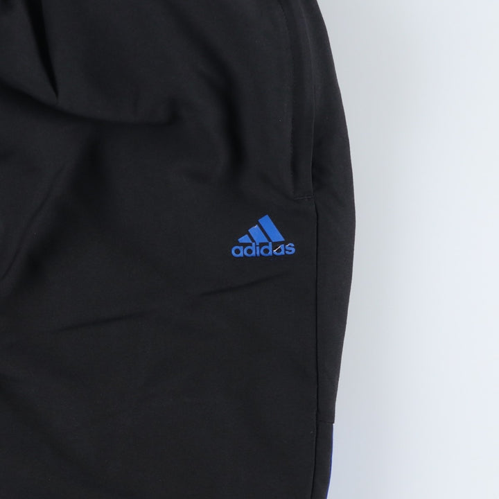 Adidas nylon pants, crinkle pants, men's size S unclear black type Vintage Second Hand