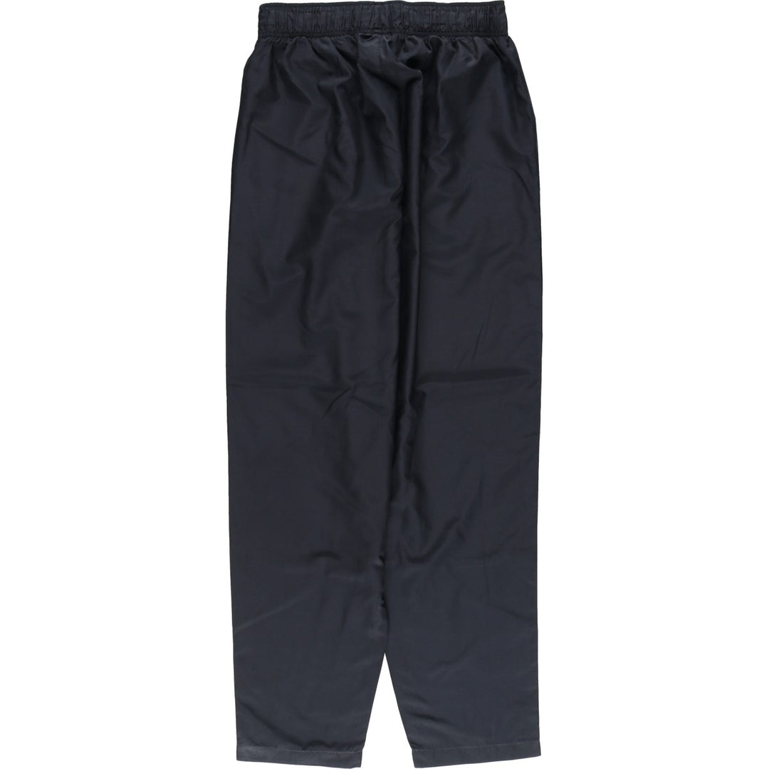 Nike warm-up pants, nylon pants, crinkle pants, men's size M polyester black type Vintage Second Hand