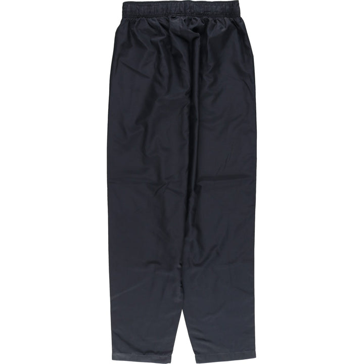 Nike warm-up pants, nylon pants, crinkle pants, men's size M polyester black type Vintage Second Hand
