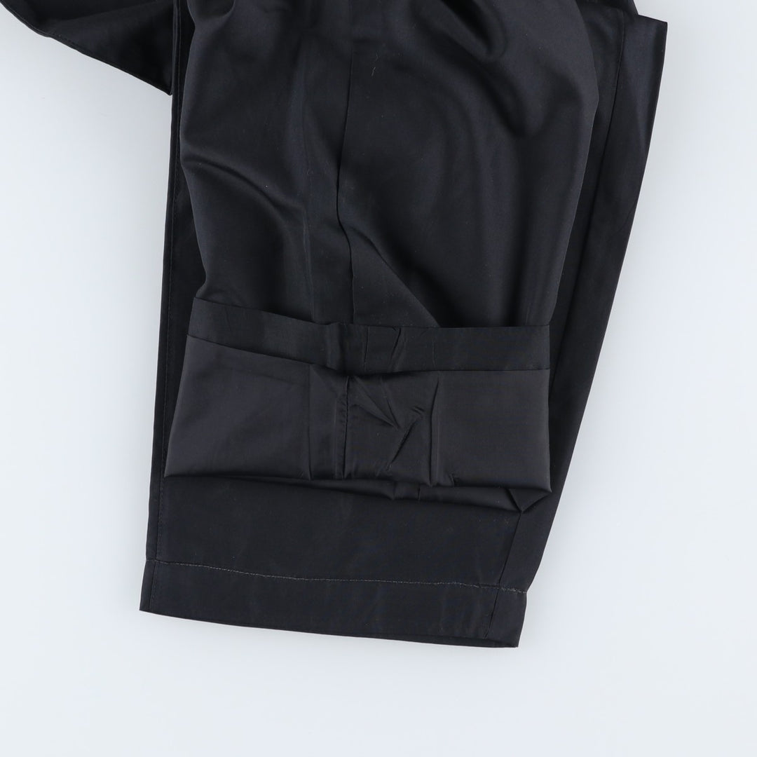 Nike warm-up pants, nylon pants, crinkle pants, men's size M polyester black type Vintage Second Hand