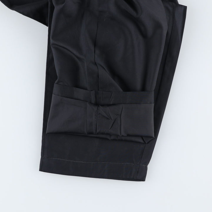 Nike warm-up pants, nylon pants, crinkle pants, men's size M polyester black type Vintage Second Hand
