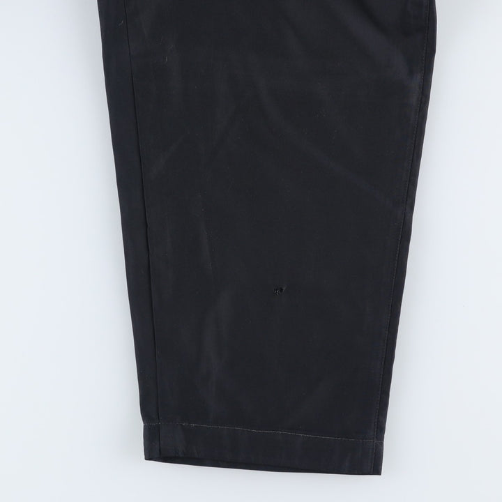 Nike warm-up pants, nylon pants, crinkle pants, men's size M polyester black type Vintage Second Hand