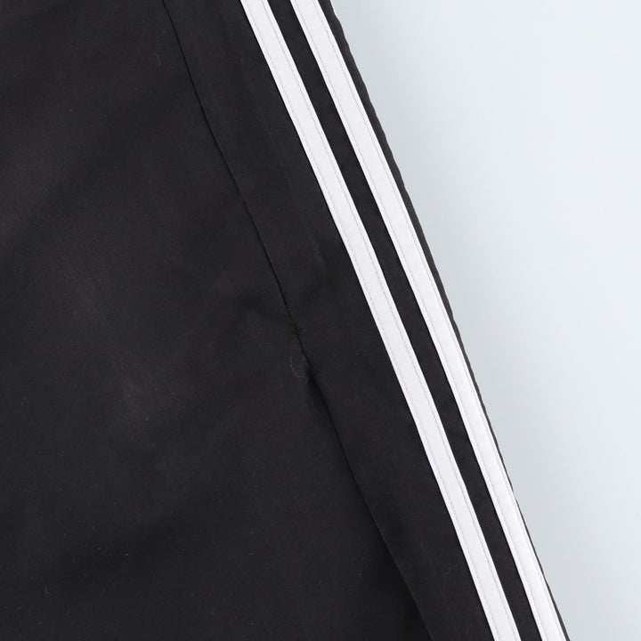 Adidas Bundesliga Bayern Munich Warm-Up Pants, Nylon, Crinkle-Shake Pants, Men's Size Medium polyester black type Vintage Second Hand
