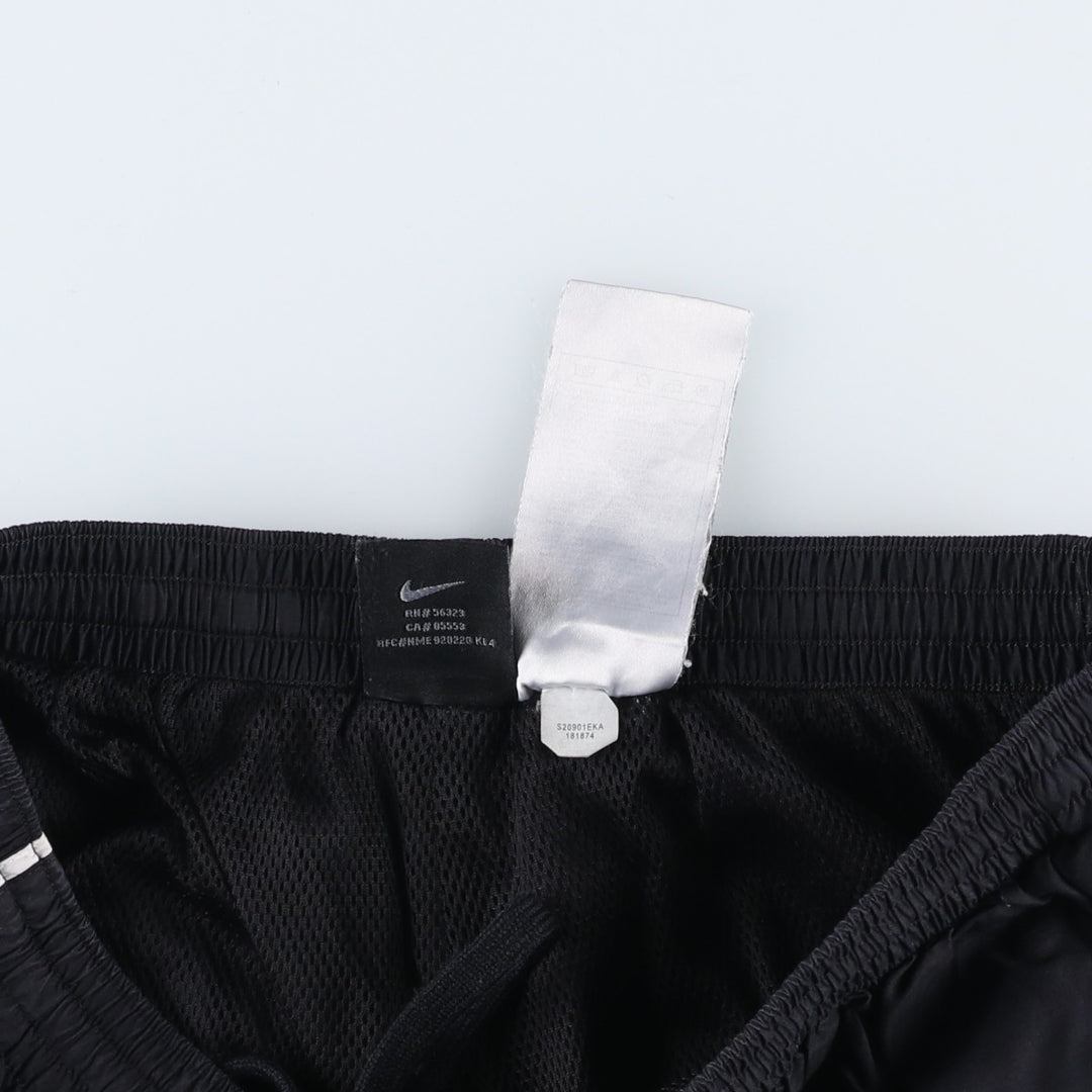 00'S Nike Nylon Pants, Shaka Shaka Pants, Men's L size unclear black type Vintage Second Hand