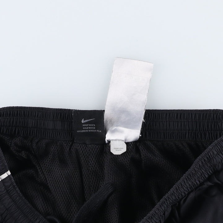 00'S Nike Nylon Pants, Shaka Shaka Pants, Men's L size unclear black type Vintage Second Hand