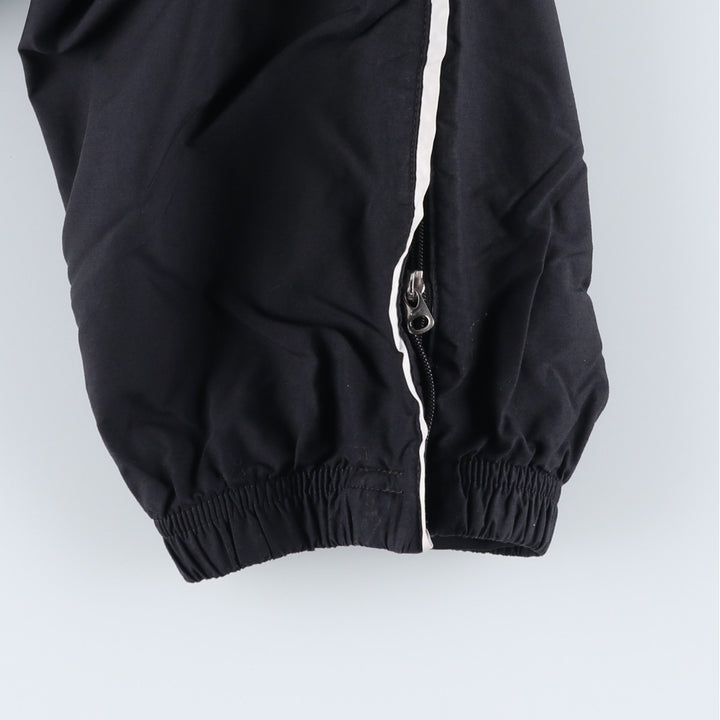 00'S Nike Nylon Pants, Shaka Shaka Pants, Men's L size unclear black type Vintage Second Hand