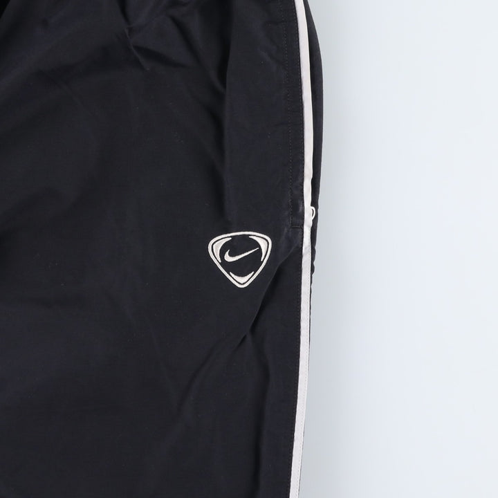 00'S Nike Nylon Pants, Shaka Shaka Pants, Men's L size unclear black type Vintage Second Hand