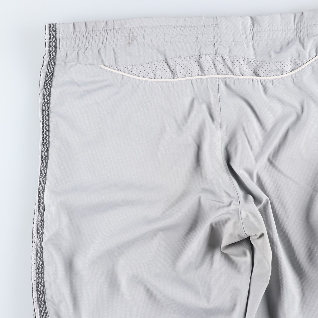2000'S adidas CLIMA COOL warm-up pants, nylon pants with a crinkly feel, men's size S polyester gray type Vintage Second Hand