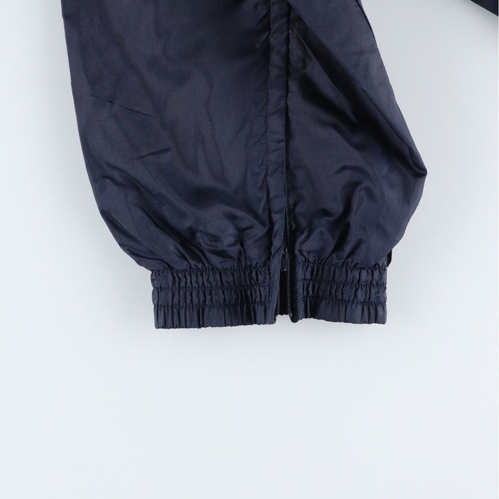 00'S Adidas nylon pants, rustling pants, men's size L Nylon navy blue type Vintage Second Hand