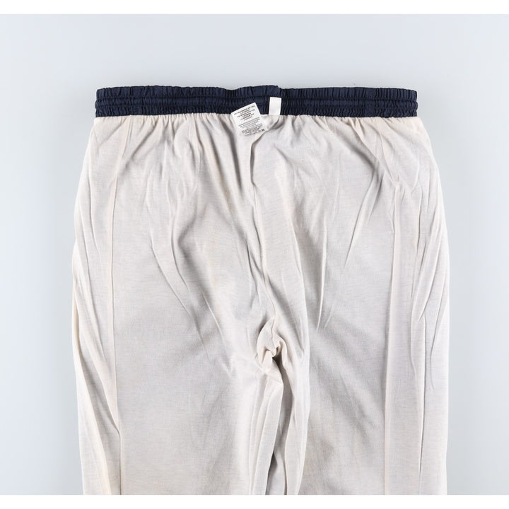 00'S Adidas nylon pants, rustling pants, men's size L Nylon navy blue type Vintage Second Hand