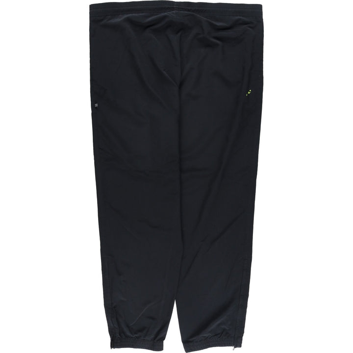 Vintage 90'S Adidas Trefoil Logo Warm-Up Pants, Nylon, Crinkle-Shake Pants, Men's Size L polyester black type Vintage Second Hand