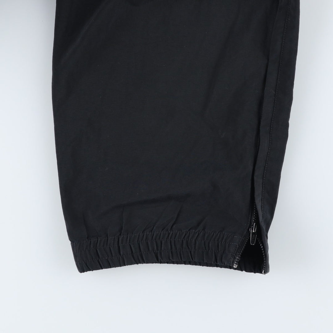 Vintage 90'S Adidas Trefoil Logo Warm-Up Pants, Nylon, Crinkle-Shake Pants, Men's Size L polyester black type Vintage Second Hand