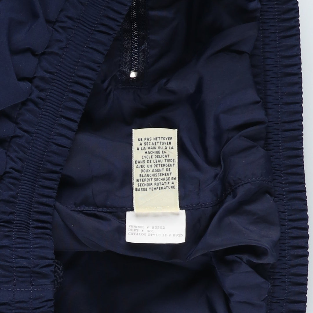 Eddie Bauer Nylon Pants, Shaka Shaka Pants, Men's Size L Nylon navy blue type Vintage Second Hand