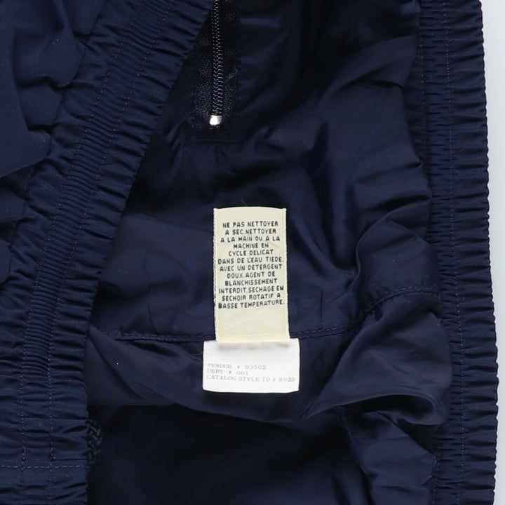 Eddie Bauer Nylon Pants, Shaka Shaka Pants, Men's Size L Nylon navy blue type Vintage Second Hand