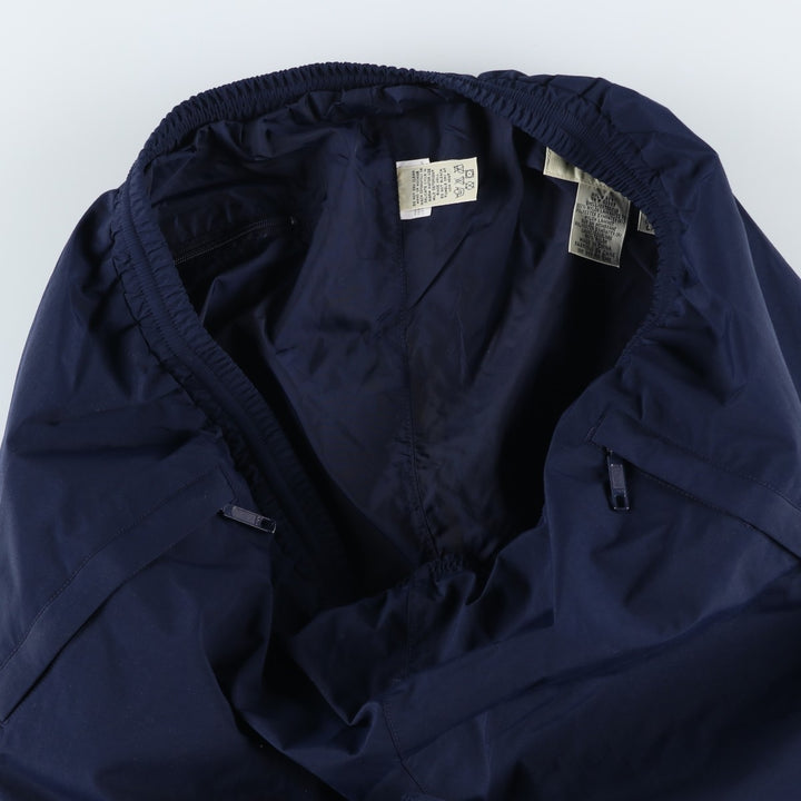 Eddie Bauer Nylon Pants, Shaka Shaka Pants, Men's Size L Nylon navy blue type Vintage Second Hand