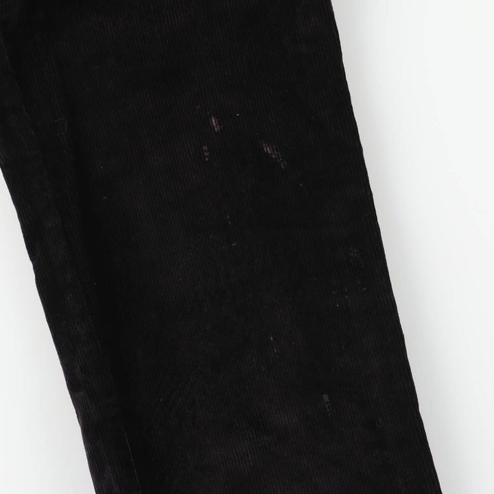 Pendleton PENDLETON Men's Corduroy Pants (Size W33) cotton black type Vintage Second Hand
