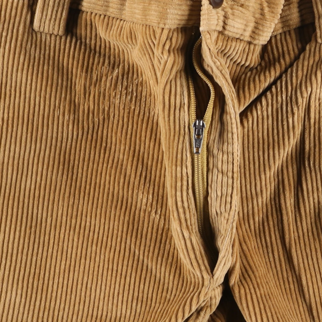 90s-00'S Vintage LLBean Classic Fit Corduroy Pants, Men's, Size W37 cotton brown type Vintage Second Hand