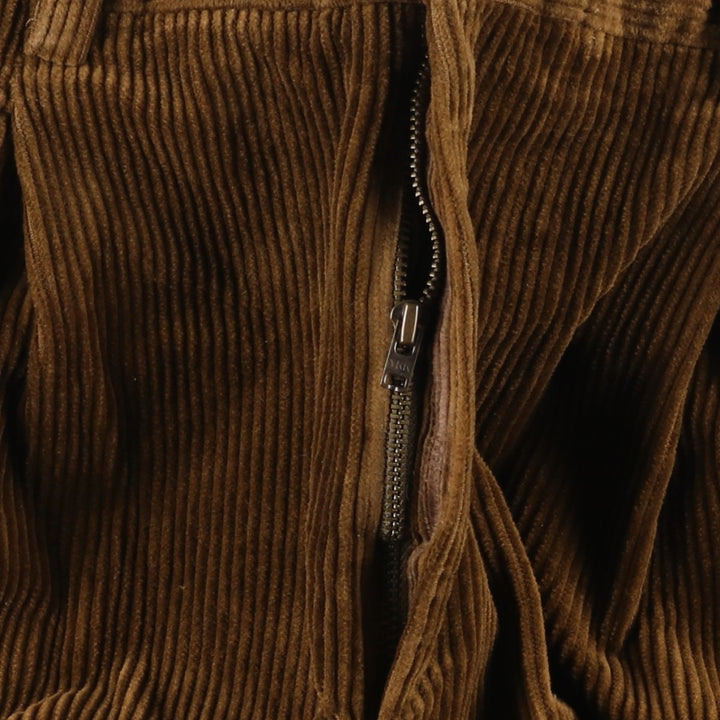 00'S Banana Republic SMITHFIELD Two-pleat Corduroy Pants for Men, W32 equivalent cotton brown type Vintage Second Hand