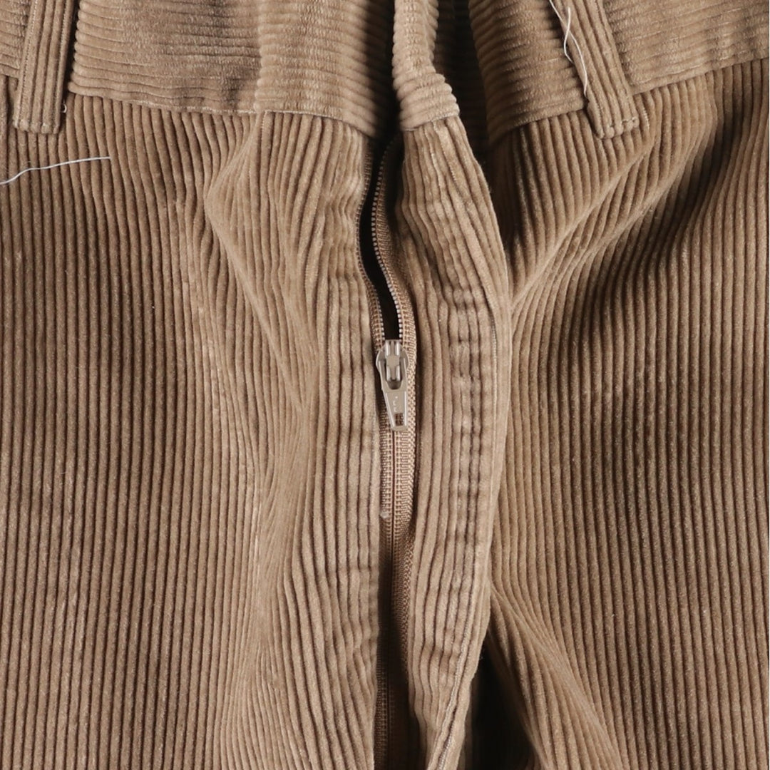 90'S Haggar corduroy pants, made in the USA, men's, size W35, vintage cotton brown type Vintage Second Hand