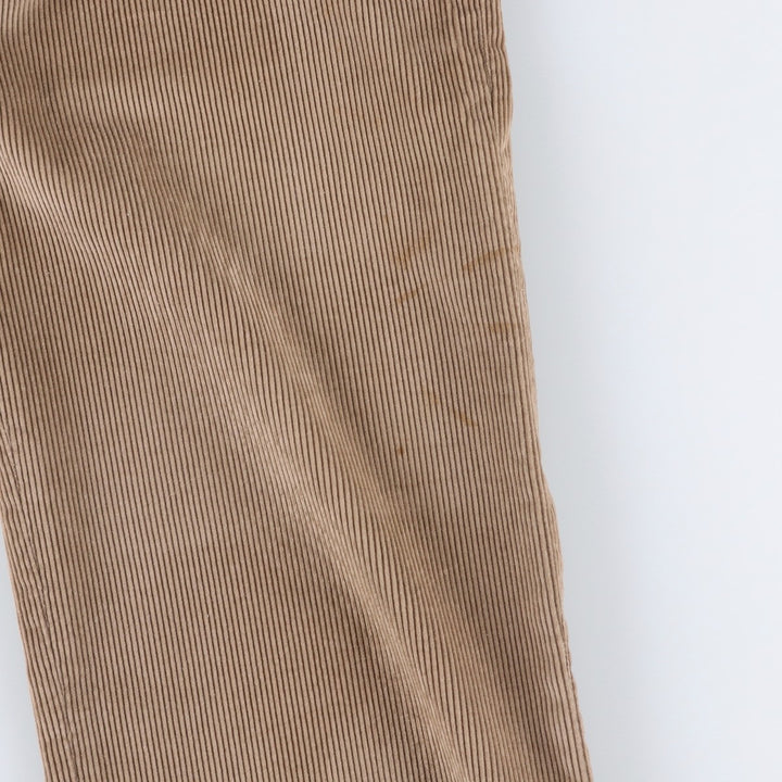 90'S Haggar corduroy pants, made in the USA, men's, size W35, vintage cotton brown type Vintage Second Hand