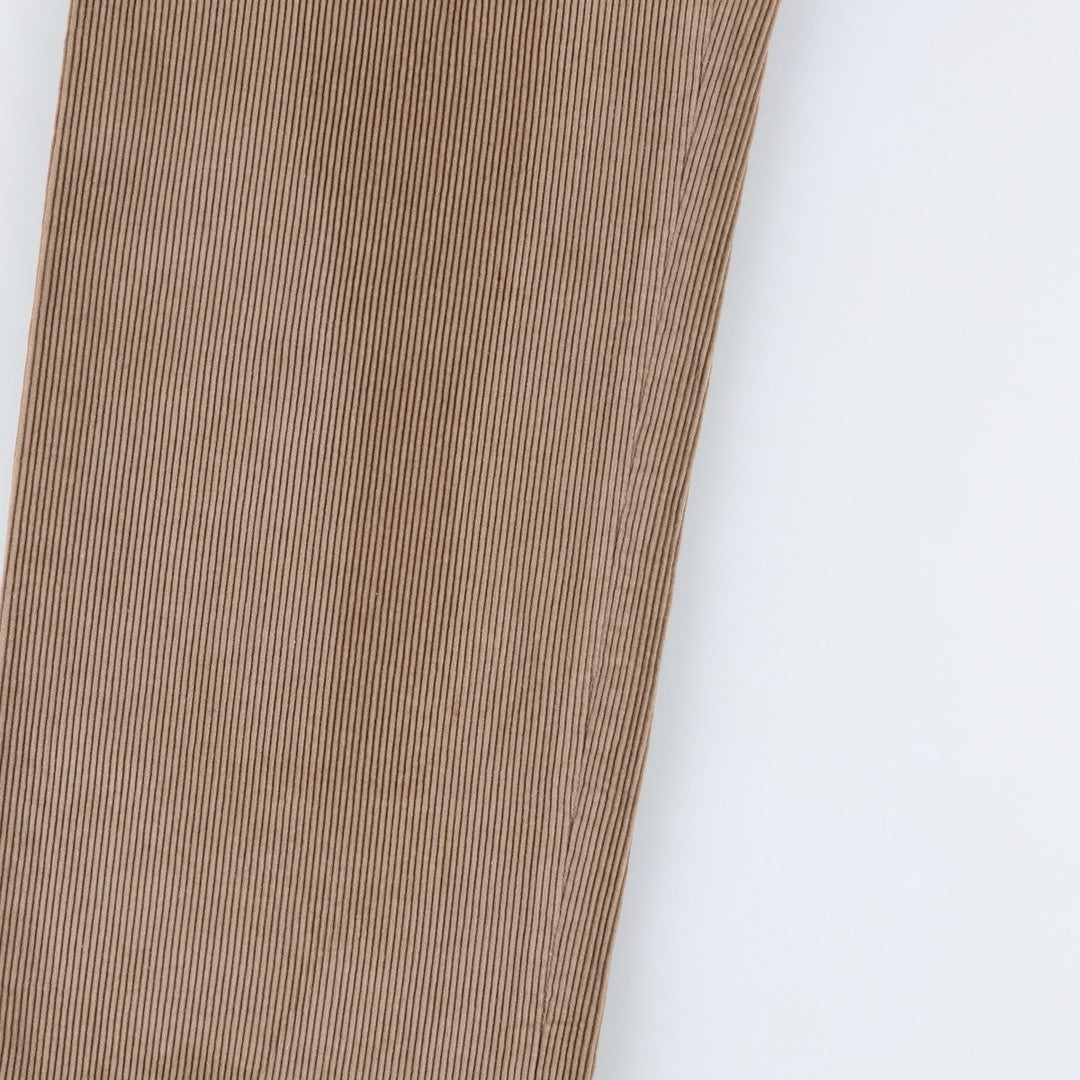 90'S Haggar corduroy pants, made in the USA, men's, size W35, vintage cotton brown type Vintage Second Hand