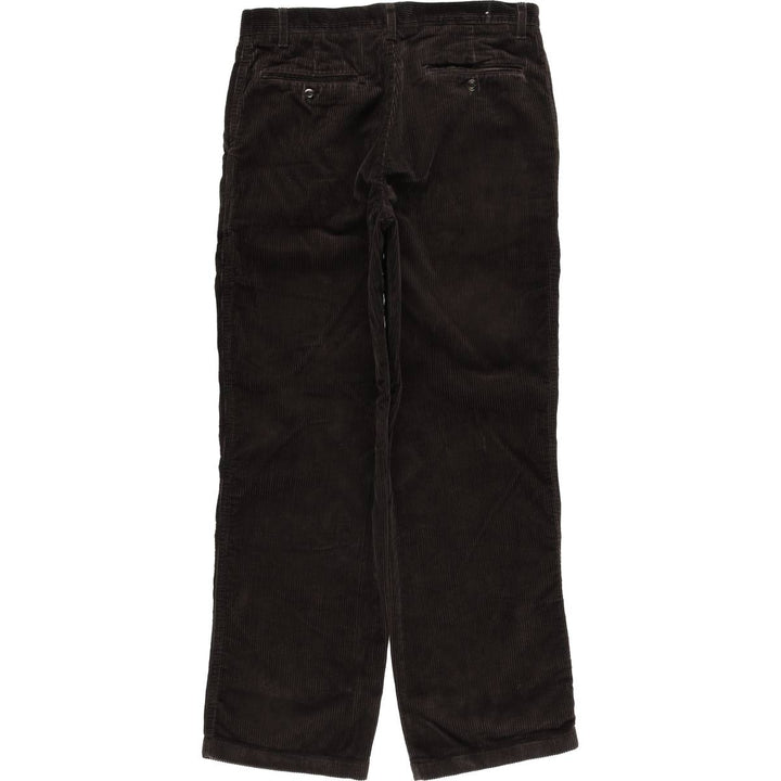 CHEROKEE Corduroy Pants Men's Size 34 cotton brown type Vintage Second Hand