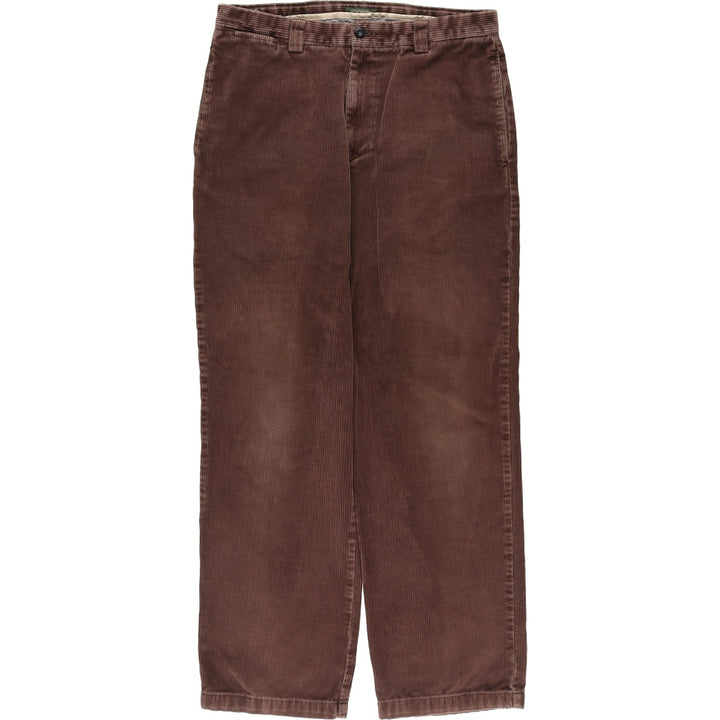 Dockers Khakis Wide Ribbed Corduroy Pants, Men's, Size W33 cotton beige type brown Vintage Second Hand