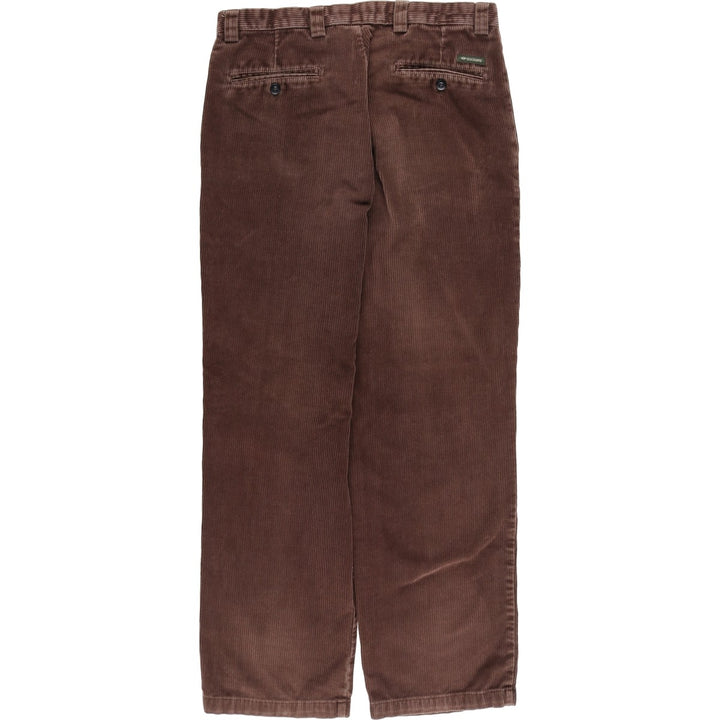 Dockers Khakis Wide Ribbed Corduroy Pants, Men's, Size W33 cotton beige type brown Vintage Second Hand