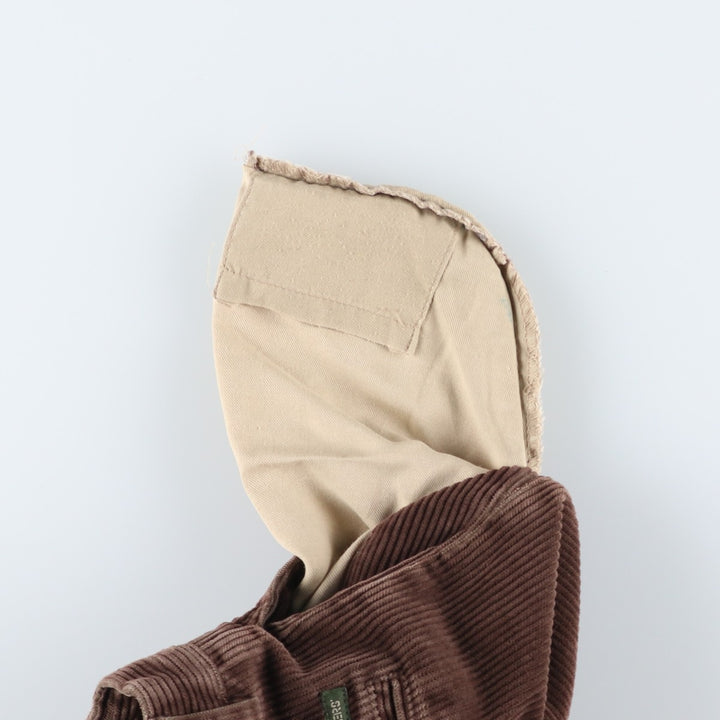 Dockers Khakis Wide Ribbed Corduroy Pants, Men's, Size W33 cotton beige type brown Vintage Second Hand