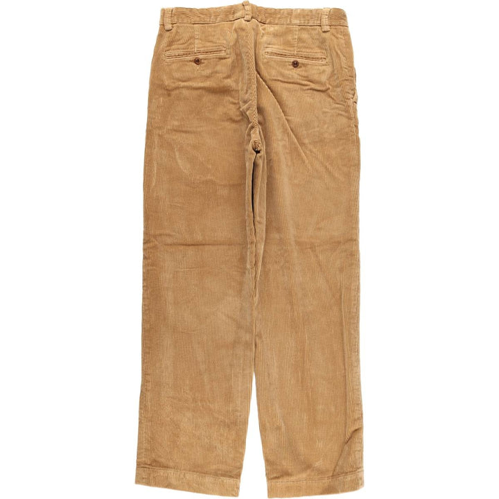 Ralph Lauren POLO by Ralph Lauren PRESTON PANT corduroy pants, men's size W32 cotton brown type Vintage Second Hand