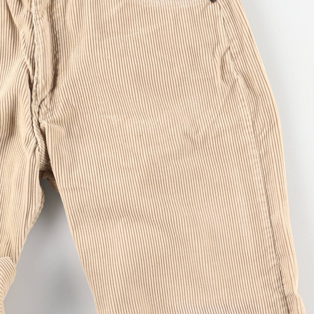 90s-00'S Vintage Levi's 565 Loose Fit Wide Leg Corduroy Pants, Men's Size W35 unclear brown type Vintage Second Hand