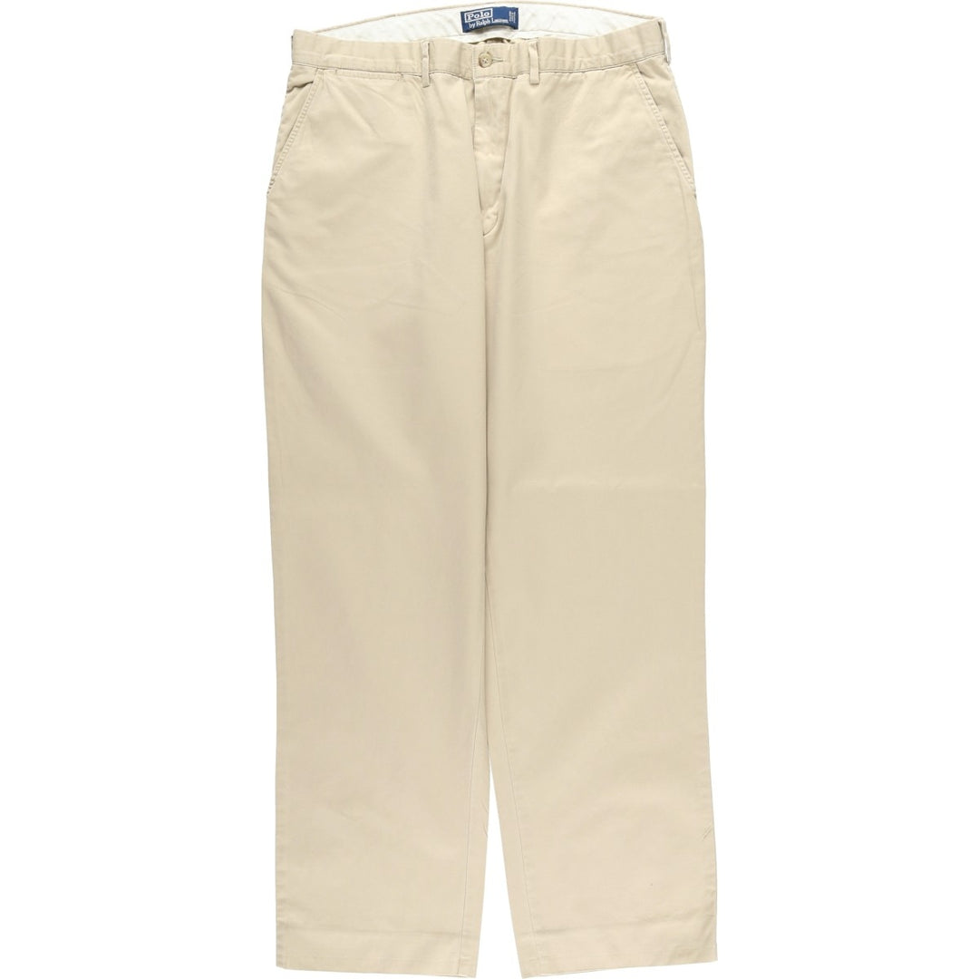 Ralph Lauren POLO by Ralph Lauren Chino Pants Men's W35 equivalent cotton Beige type Vintage Second Hand