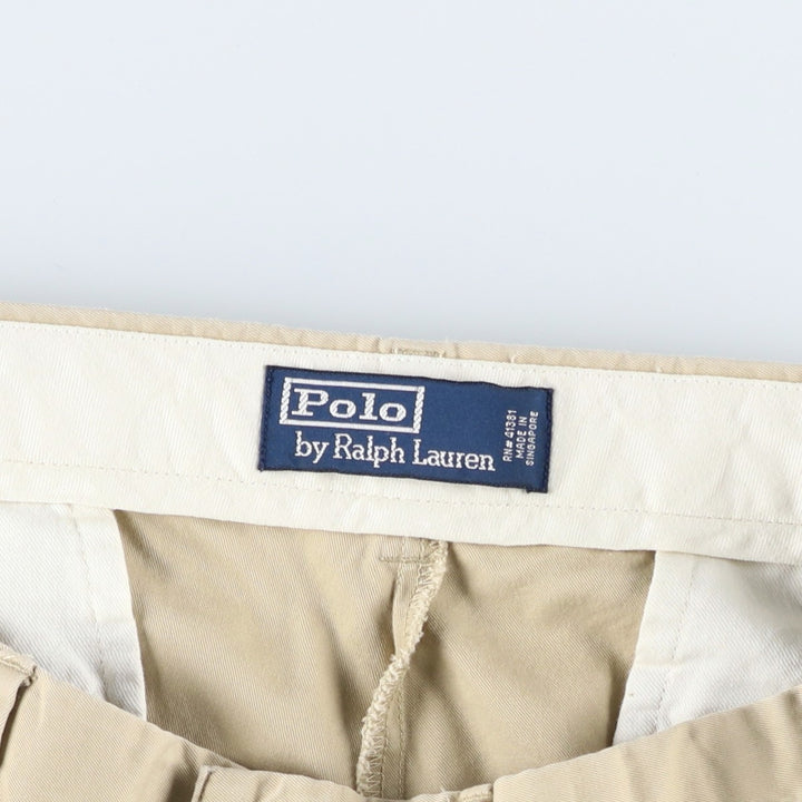 Ralph Lauren POLO by Ralph Lauren Chino Pants Men's W35 equivalent cotton Beige type Vintage Second Hand
