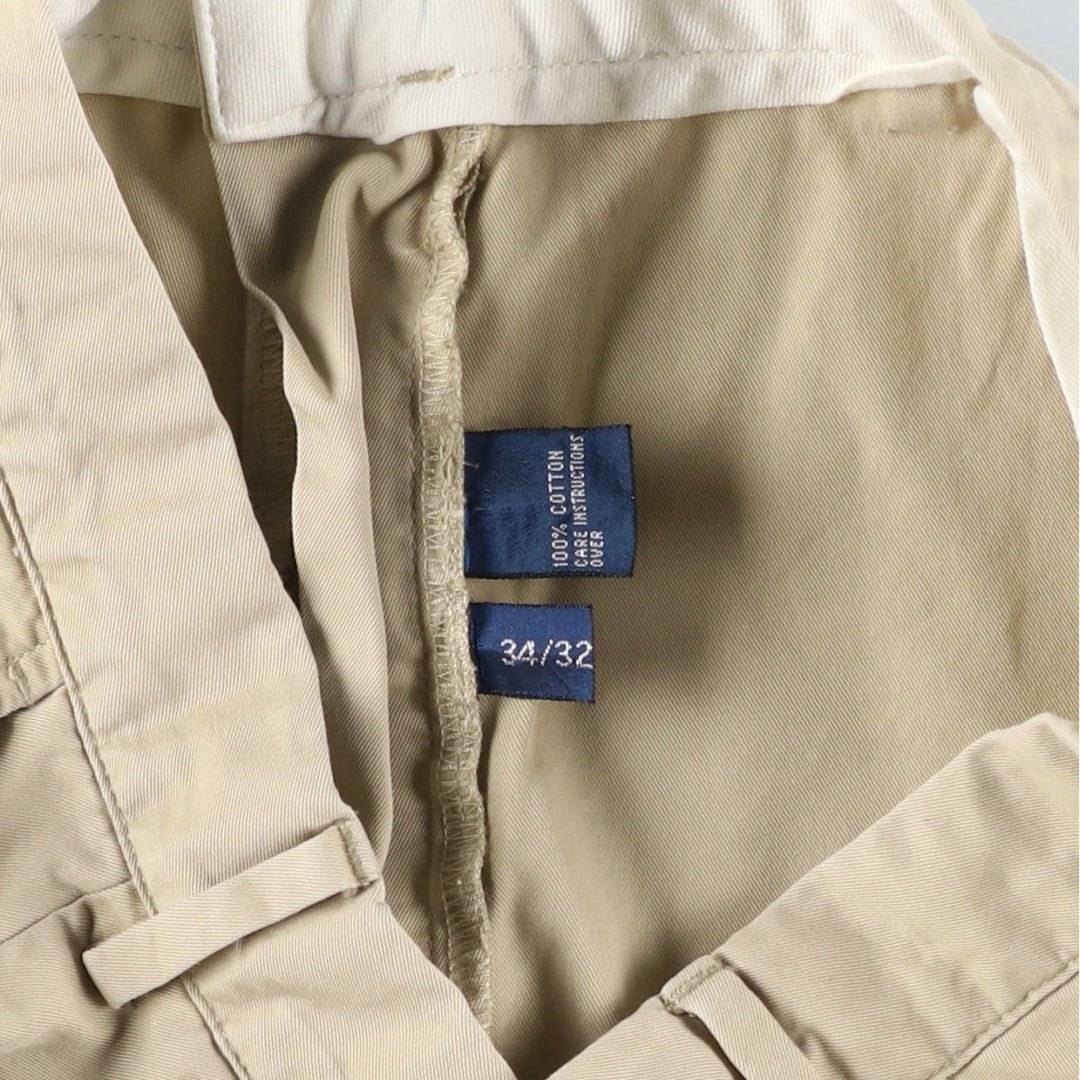 Ralph Lauren POLO by Ralph Lauren Chino Pants Men's W35 equivalent cotton Beige type Vintage Second Hand