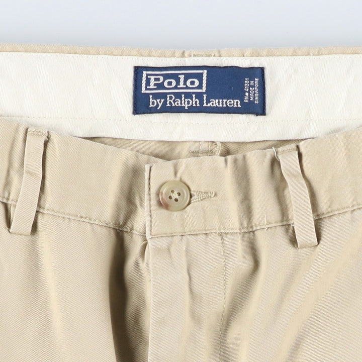 Ralph Lauren POLO by Ralph Lauren Chino Pants Men's W35 equivalent cotton Beige type Vintage Second Hand
