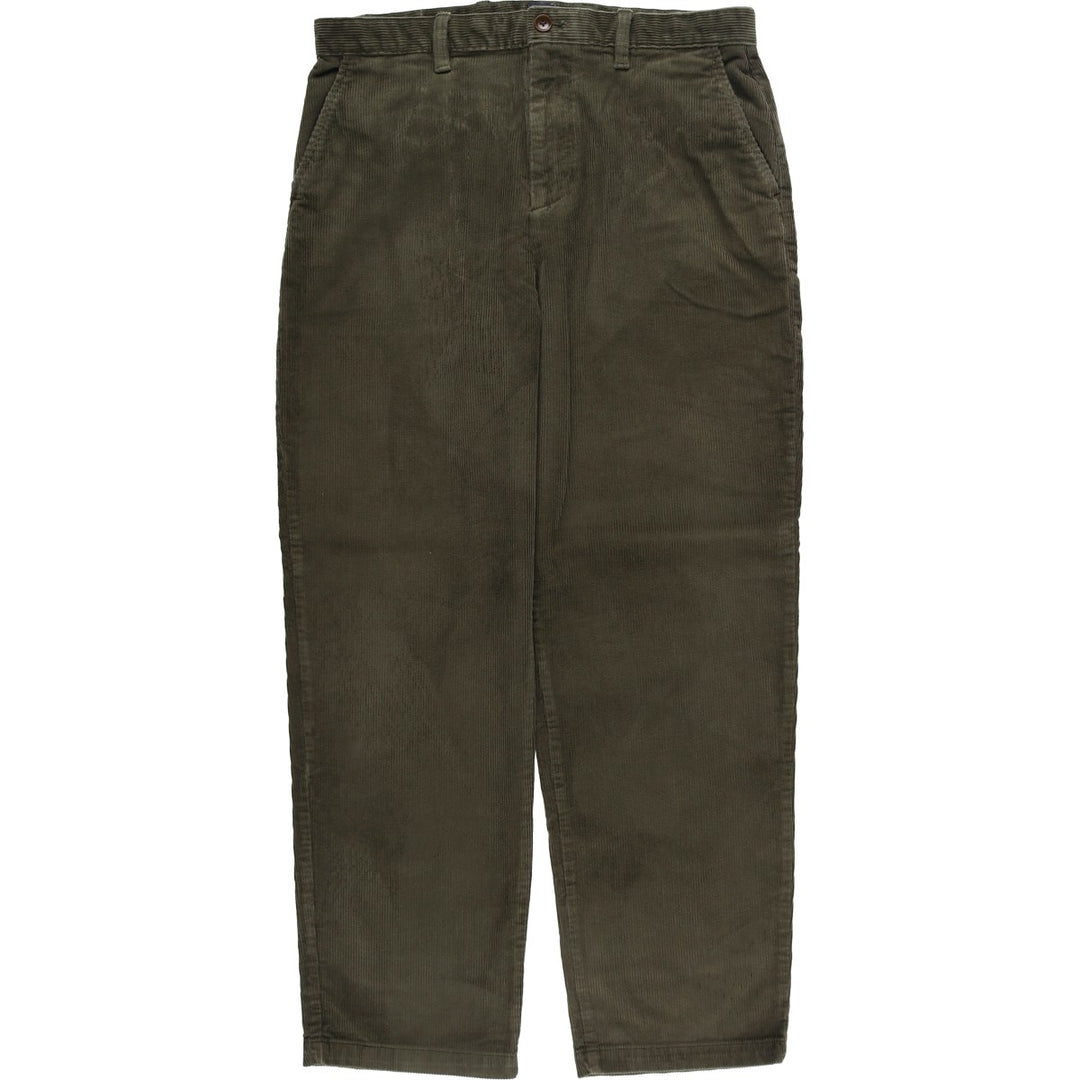90'S GAP Old Gap Corduroy Pants Men's Vintage Size W35 cotton Khaki type sage green Vintage Second Hand