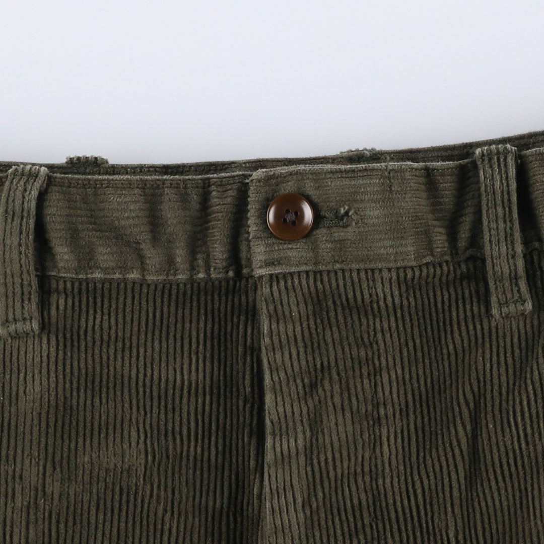 90'S GAP Old Gap Corduroy Pants Men's Vintage Size W35 cotton Khaki type sage green Vintage Second Hand